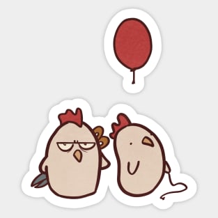 Balloon Sabotage Sticker